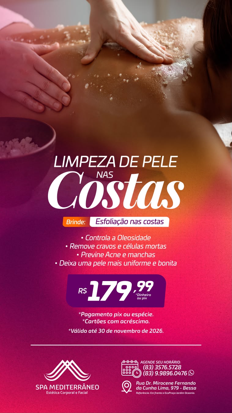 Imagem do serviço Limpeza de Pele nas Costas