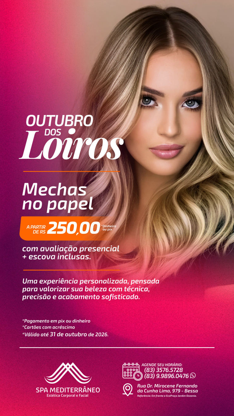 Imagem do serviço Outubro dos Loiros — Mechas no Papel